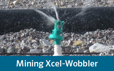 Xcel-Wobbler de minería de Senninger