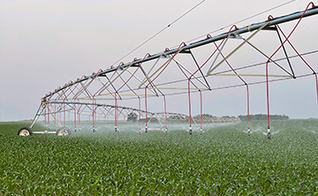 guia de irrigação por pivô central
