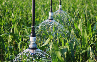 Pressure Regulators and LEPA sprinklers
