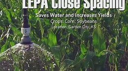 Интервью: Земледельцы в штате Канзас экономят воду и электроэнергию с помощью LEPA со сближенным размещением дождевателей